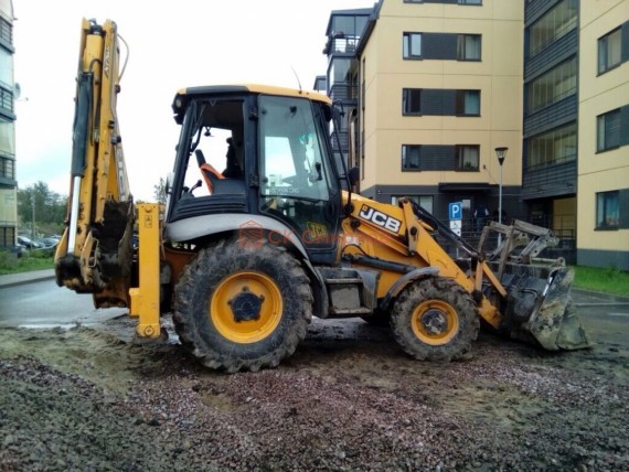 Аренда экскаватора-погрузчика JCB