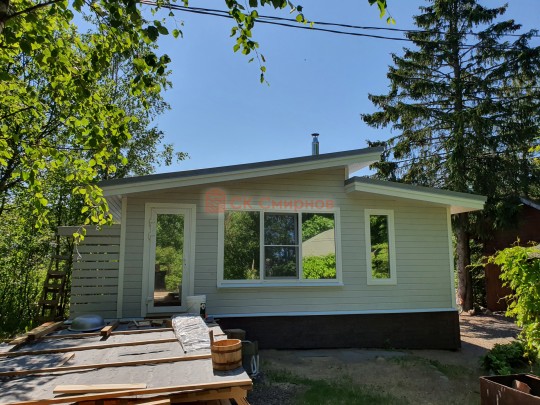 Июнь 2020 - каркасная баня №72