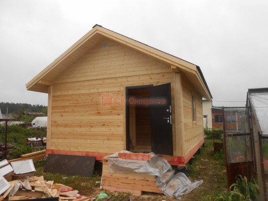 Июнь 2020 - баня из бруса №74