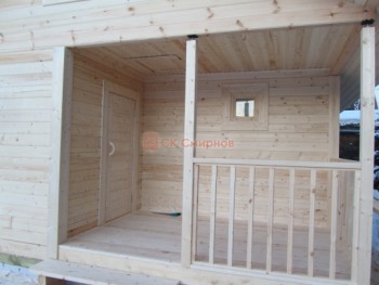 Фото №12: баня из бруса 106