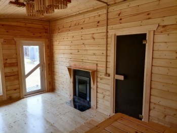 Фото №73: баня из бруса 108