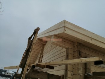 Фото №34: баня из бруса 118