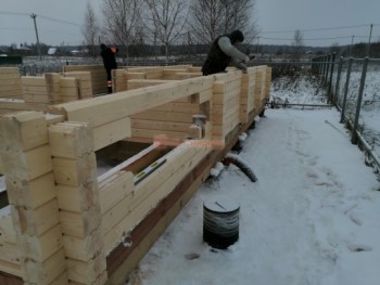 Фото №75: баня из бруса 118