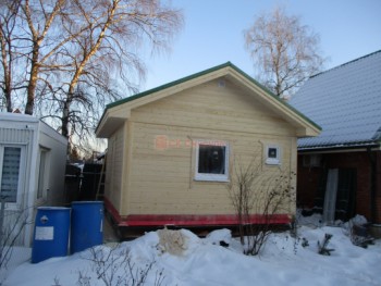 Фото №3: баня из бруса 131