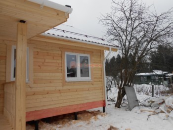 Фото №21: дом из бруса 140