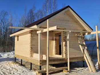 Фото №1: баня из бруса 143