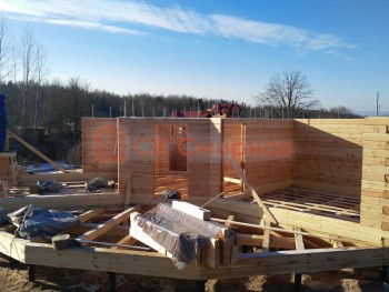 Фото №62: баня из бруса 33