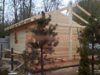 Фото №4: баня из бруса 36