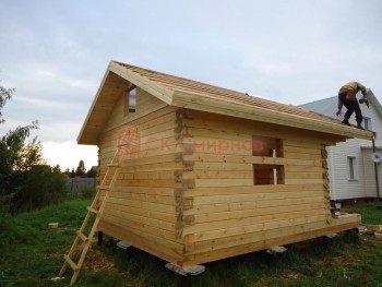 Фото №44: баня из бруса 42