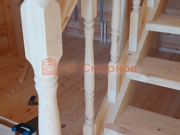 Фото №40: дом из бруса 64