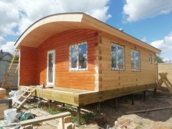 Фото №88: баня из бруса 70