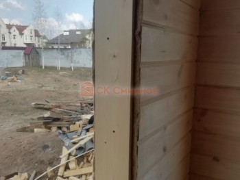 Фото №97: баня из бруса 70