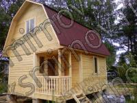 Домик из бруса 6х5 по цене 365000 рублей